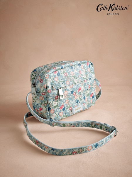 Cath Kidston Blue DItsy Utility Cross Body Bag (AA2480) | ₪211