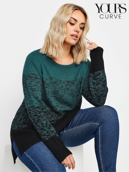 Yours Curve Colourblock Jumper (AA2639) | 170 zł