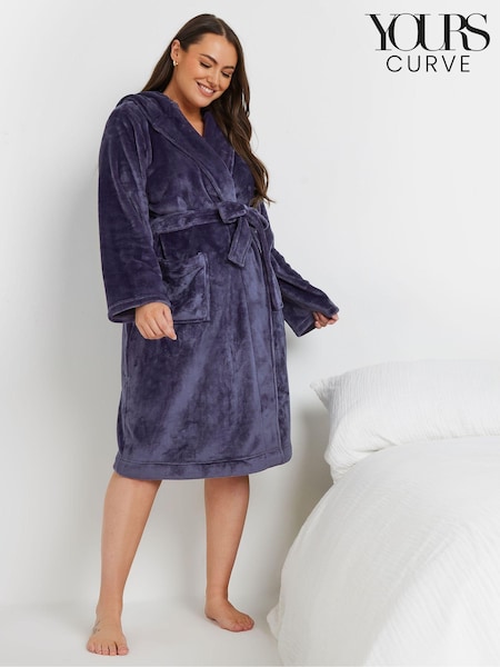 Yours Curve Hooded Robe (AA2741) | 41 €