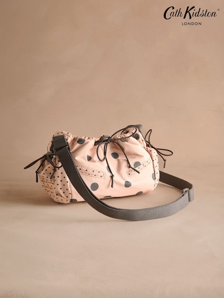 Cath Kidston Pink Spot Utility Cross Body Bag (AA2804) | €56