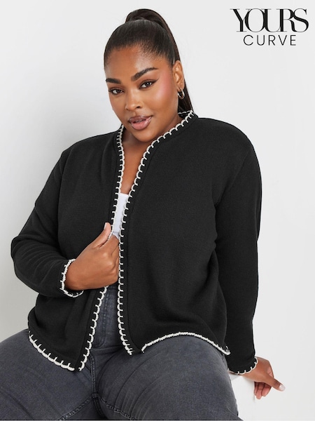 Yours Curve Scalloped Edge Short Cardigan (AA2931) | € 41