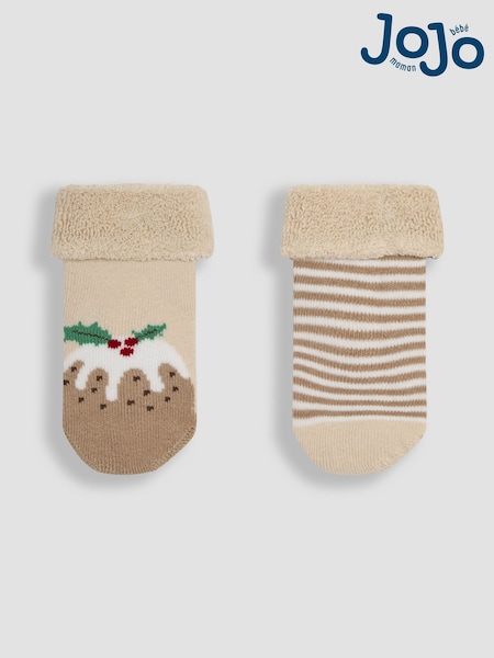 JoJo Maman Bébé Christmas Socks 2 Pack (AA3112) | 9 €