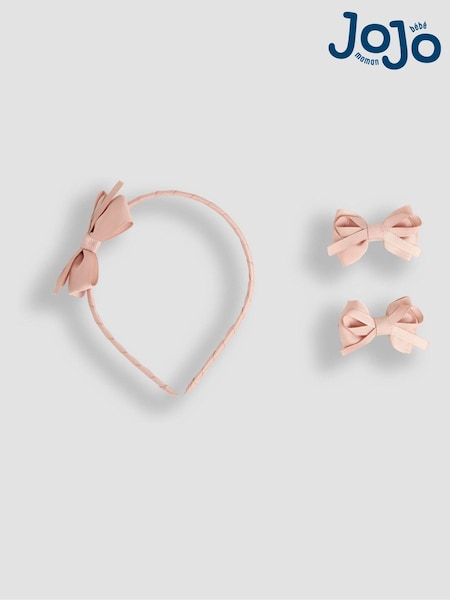 JoJo Maman Bébé Pink Bow Headband (AA3113) | €12