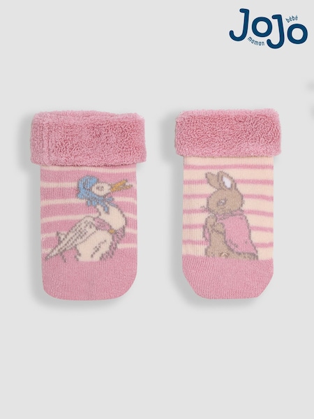 Jojo Maman Bébé Peter Rabbit Baby Socks 2 Pack (AA3115) | €11