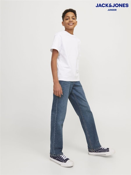 JACK & JONES JUNIOR Regular fit Blue Stretch Jeans (AA3362) | €40