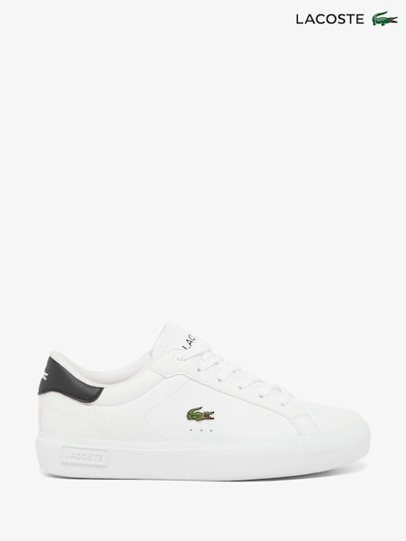 Lacoste Powercourt White Trainers (AA3395) | €69