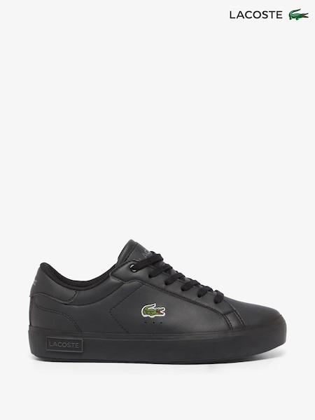 Lacoste Powercourt Black Trainers (AA3401) | €69