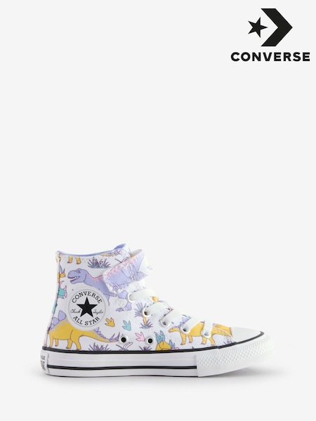 Converse Dinosaur Print Easy On High Top Trainers (AA3410) | ‏27 ر.ع.‏