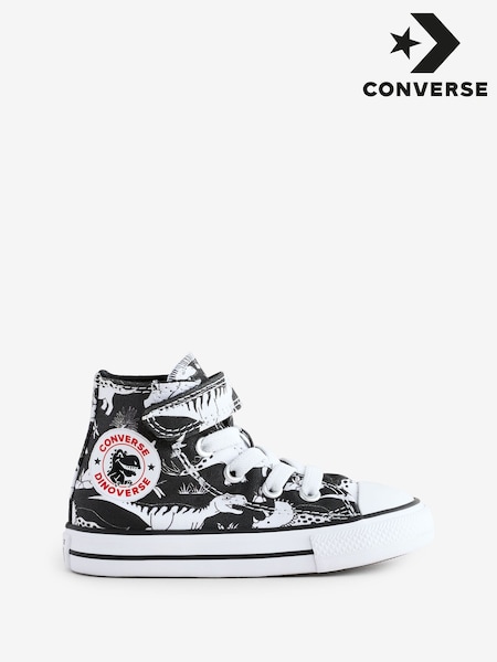Converse Infant Chuck Taylor Dinosaur Print 1v Easy On Trainers (AA3414) | ‏20 ر.ع.‏