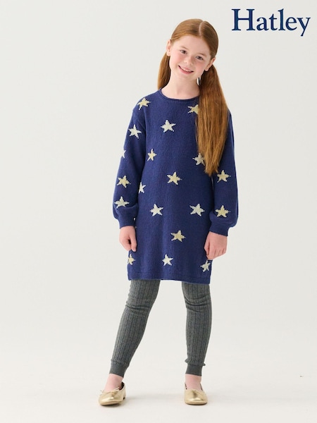 Hatley Blue Starlight Easy Jumper Dress (AA3432) | €23