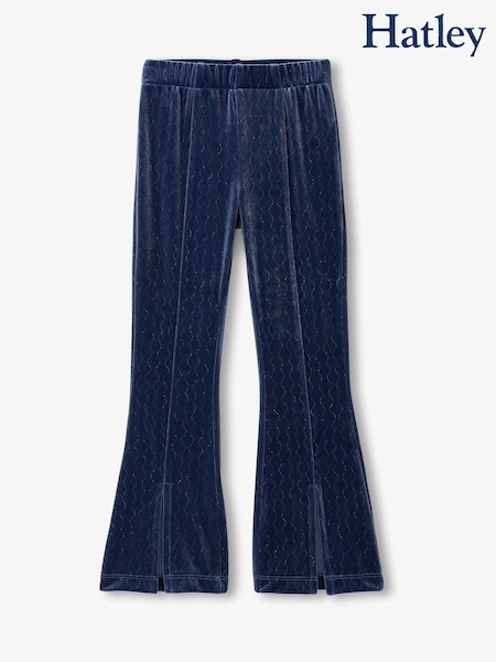 Hatley Blue Sparkle Wave Stretchy Flared Trousers (AA3459) | ‏98 د.إ.‏