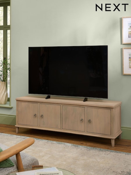 Light Sadie Soild Mango Wood Up to 65 inch TV Unit (AA3499) | €875