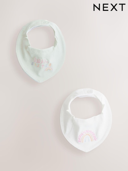 шавлія зелений Sister - Baby Family Bibs 2 Pack (AA3566) | 226 грн