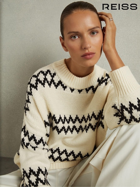 Reiss Ivy Wool-Blend Fairisle Pattern Jumper (AA3627) | 195 €