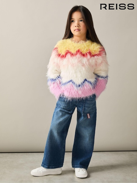 Reiss Multi Fuzz 4-9 yrs Fluffy Jumper (AA3648) | €50