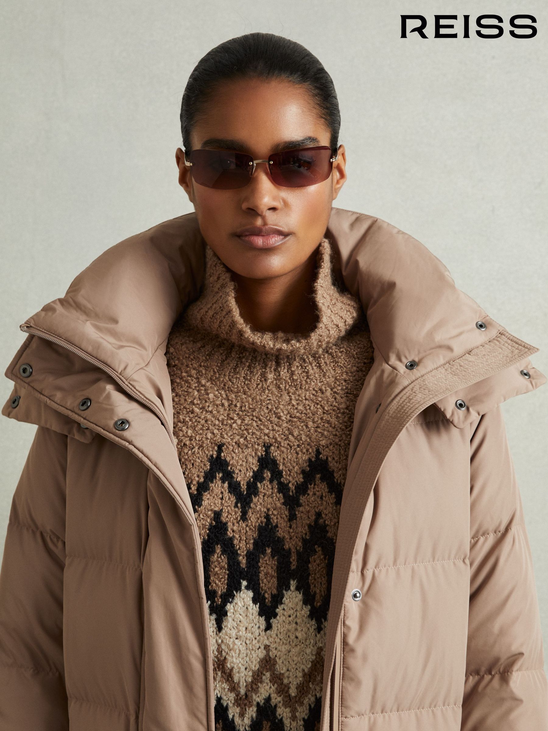 Women s Reiss Natural Casual Long Coatsandjackets Next Luxembourg