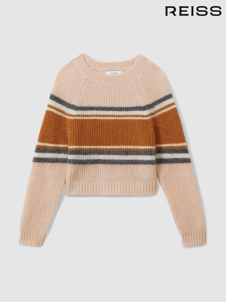 Reiss Mara Colourblock Striped Jumper (AA3762) | 65 €