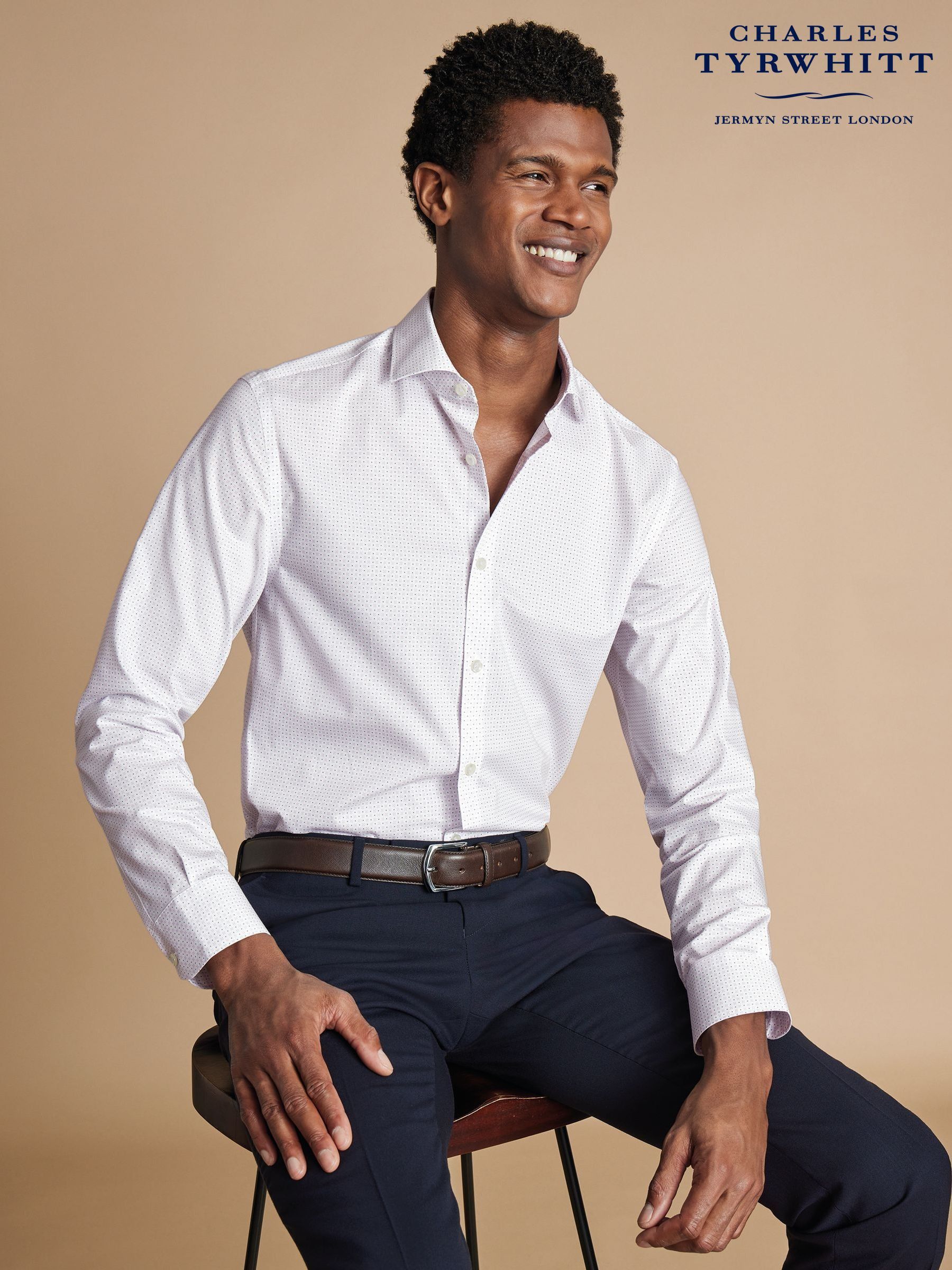 Men s Charles Tyrwhitt Print Formal Shirts Next United Arab Emirates