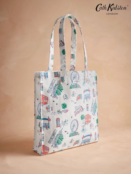 Cath Kidston Ecru Lovely London Large Book Bag (AA4027) | €39