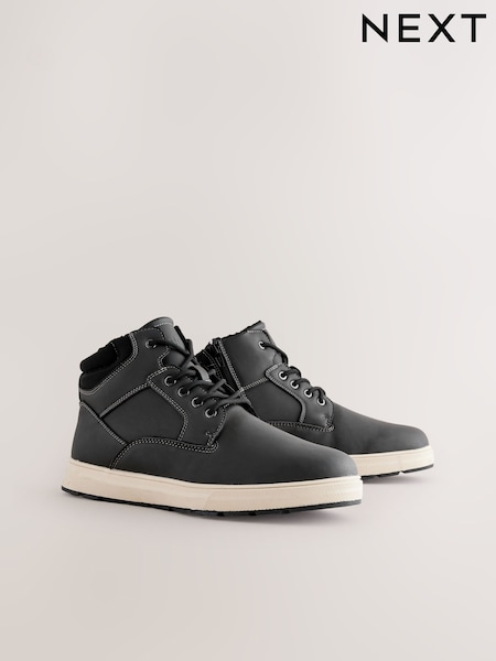 Grey Zip Up Sports Boots (AA4036) | $78
