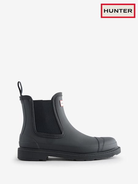 Hunter Womens Chelsea Commando Black Wellies Boots (AA4064) | R$ 1,135