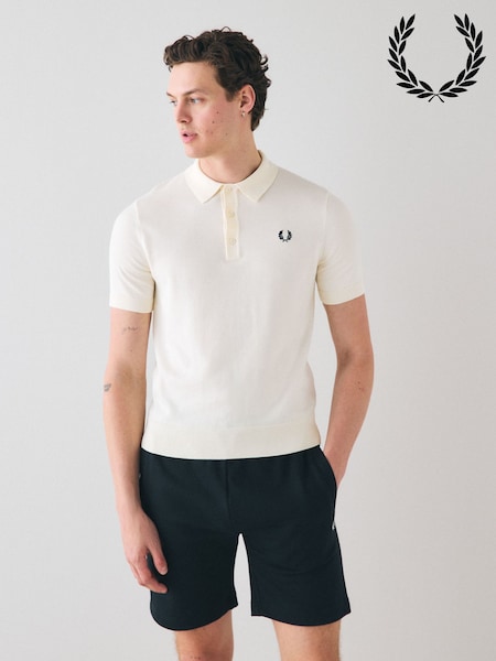 Fred Perry Cotton Knitted Polo Shirt (AA4238) | €139