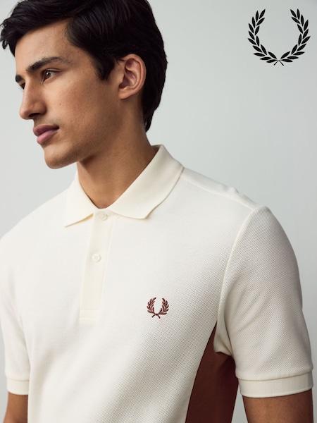 Fred Perry Textured Panel Polo Shirt (AA4249) | €139