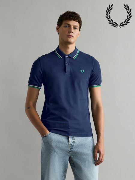 Fred Perry Twin Tipped Polo Shirt (AA4271) | AED508