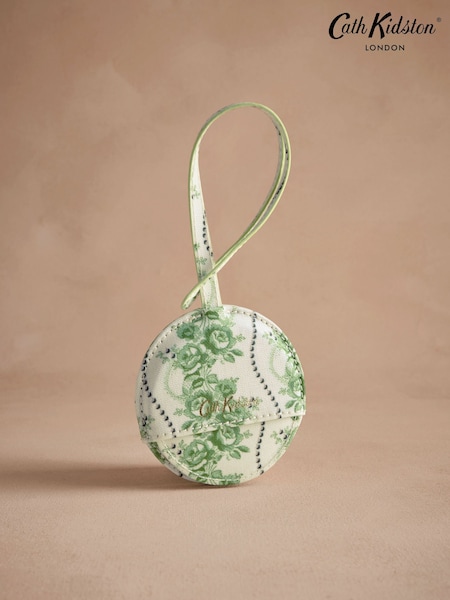 Cath Kidston Green Rose Pearl Mirror Charm Bag (AA4294) | €17.50
