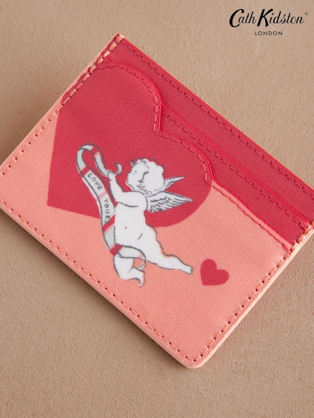 Cath Kidston Pink Cupids Card Holder (AA4321) | AED82