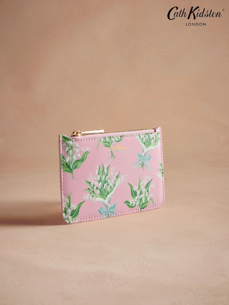 Cath Kidston Pink Lily of the Valley Zip Purse (AA4333) | €26.50