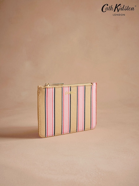 Cath Kidston Pink Stripe Zip Purse (AA4334) | €26.50