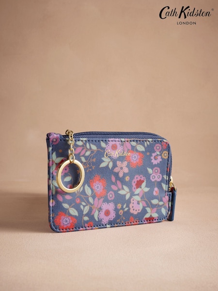 Laivastonsiniset pitsin terälehdet - Cath Kidston Card Coin Purse (AA4370) | €35