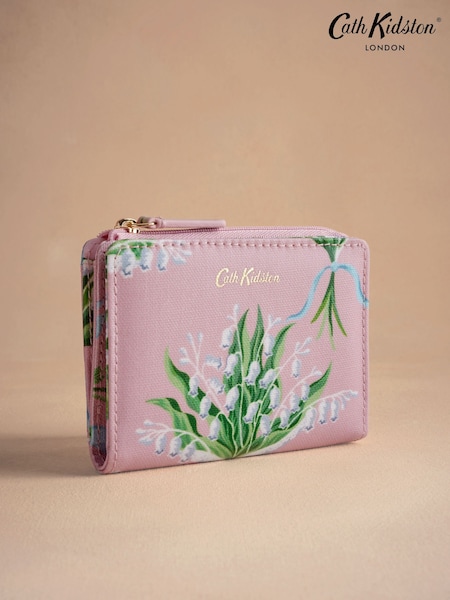 Roze lelietje-van-dalen - Cath Kidston smalle zakportemonnee (AA4378) | € 46