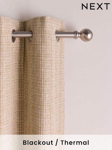 Textured Weave Blackout/Thermal Eyelet Curtains (AA4403) | 128 € - 286 €