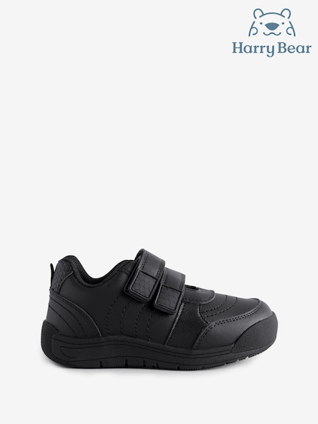Harry Bear Black Dinosaur School Shoes (AA4449) | ₪121