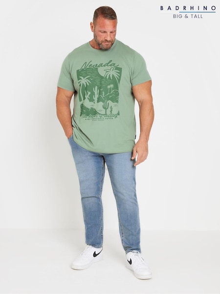 BadRhino Big & Tall Blue Stretch Jeans (AA4482) | €56