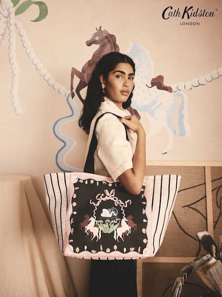 Cath Kidston Pink Swan Beach Bag (AA4539) | €56