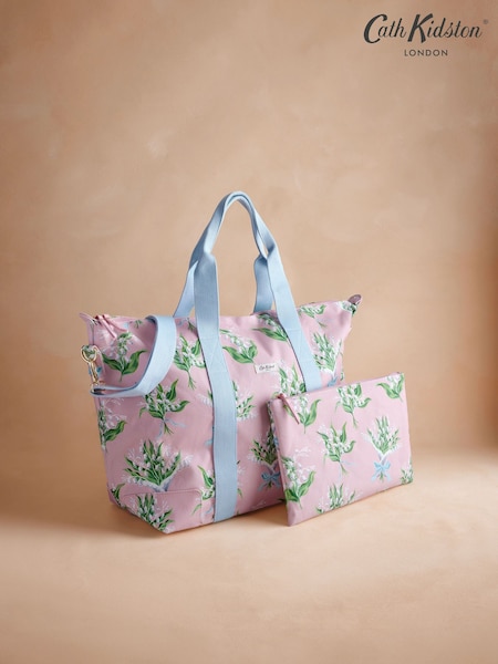 Vaaleanpunainen Kielo - Cath Kidston yölaukku (AA4550) | €110