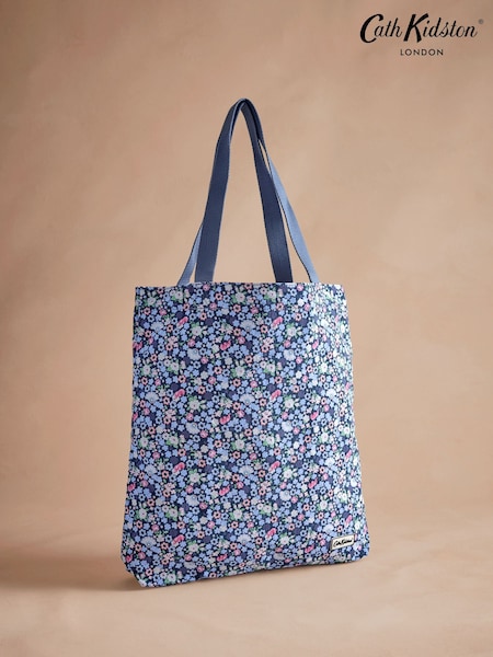 Cath Kidston Navy Ditsy Ripstop Foldaway Tote Bag (AA4603) | ₪141