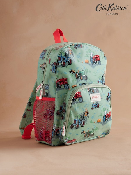Cath Kidston Green Tractors Large Backpack (AA4612) | €51