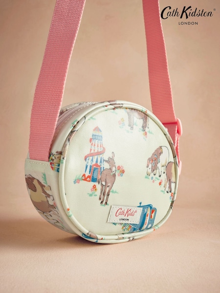Cath Kidston Cream Donkeys Oval Cross-Body Bag (AA4636) | €21
