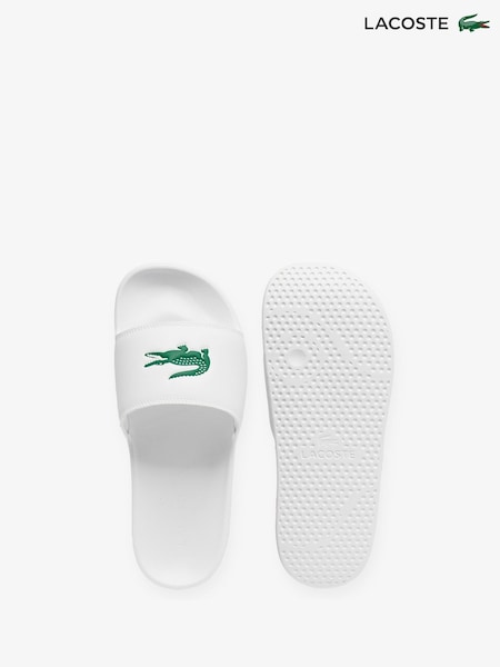 blanco/verde - Lacoste Serve Sliders (AA4677) | 50 €