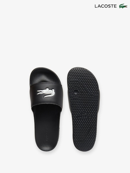 Negro/Blanco - Lacoste Serve Sliders (AA4680) | 50 €