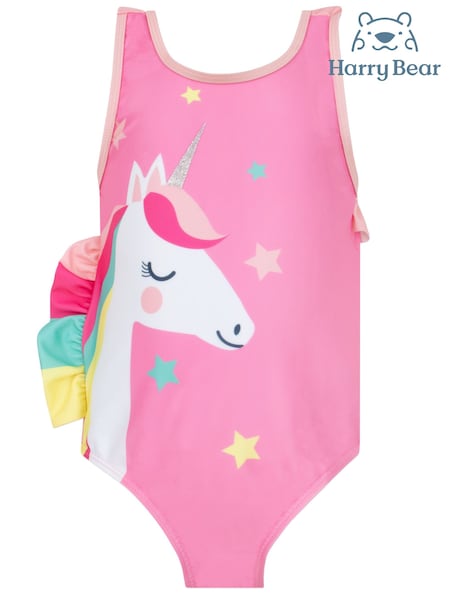 Harry Bear Pink Glitter Unicorn Swimsuit (AA4692) | €18