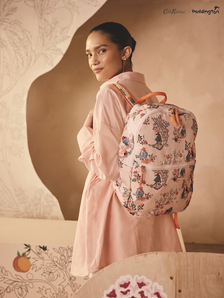 Cath Kidston Ecru Paddington Foldaway Backpack (AA4733) | ₪221