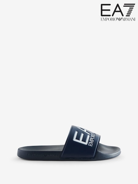 Emporio Armani Rubber Logo Sliders (AA4775) | R$ 425