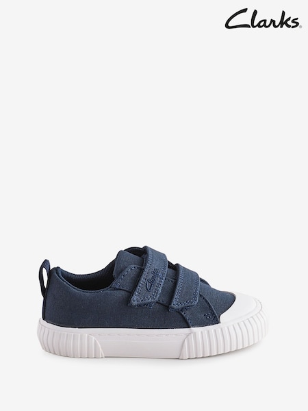 Clarks Canvas Foxing Vibe Toddler Canvas Shoes (AA4779) | € 34