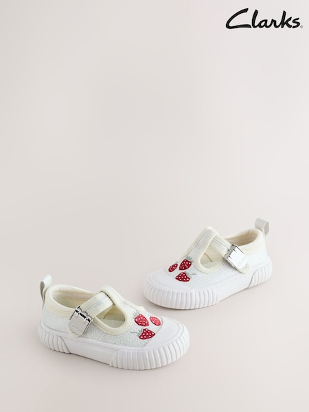Clarks Fabric Foxing Toddler Canvas Shoes (AA4780) | 40 €