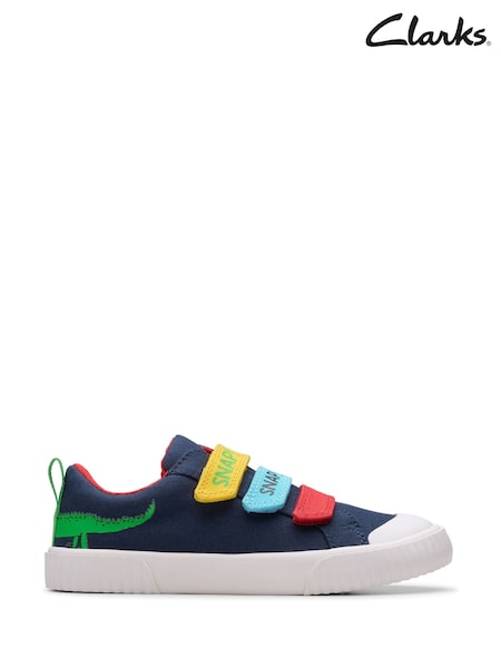 Clarks Kids Canvas Foxing Ace Shoes (AA4788) | 48 € - 51 €